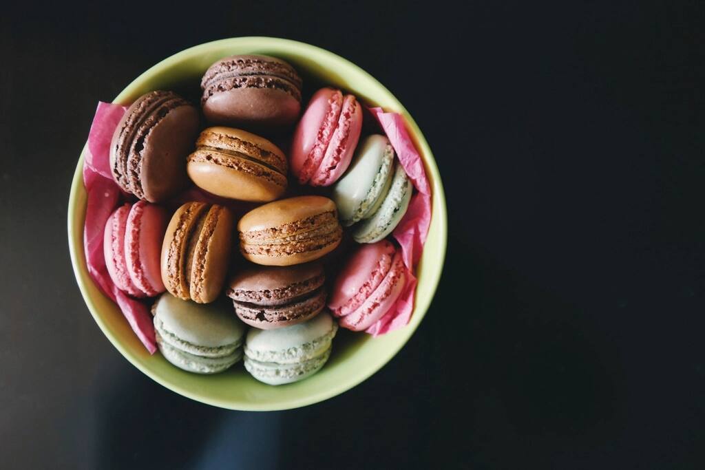 Macaron-válogatás, illusztráció